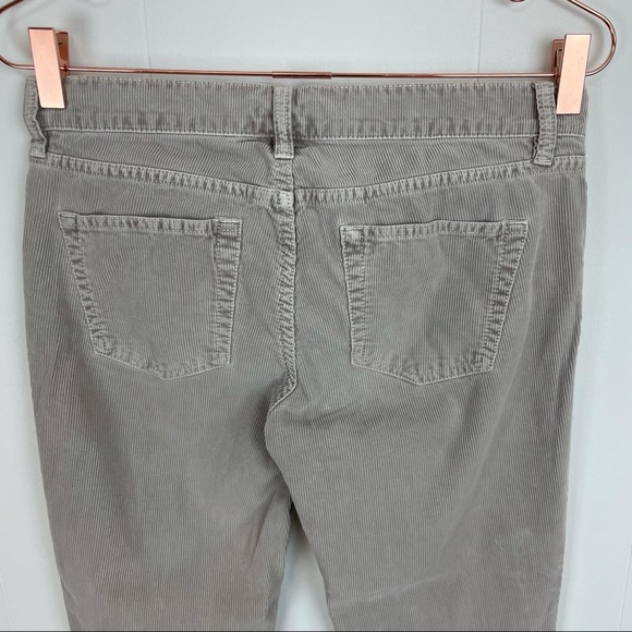 J.Crew Light Grey City Fit Corduroy Pants 26 Short - Picture 7 of 8